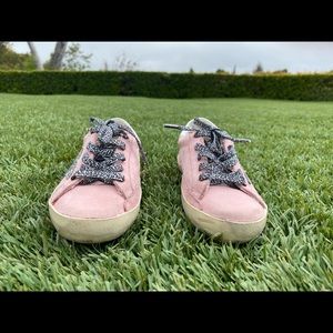 Golden Goose pink sneakers